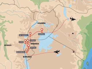 Burundi, Rwanda, Uganda - Poznávací zájezdy