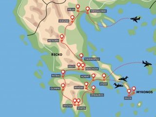 Antické Řecko a ostrov Mykonos - Poznávací zájezdy