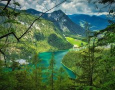 Oblast Berchtesgadenu a kulinářské speciality