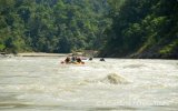 Rafting na nepálské řece Bheri