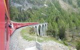 Švýcarské železnice a Rhétská dráha UNESCO