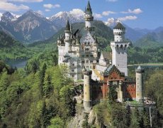 Bavorské hory, hrady a zámky