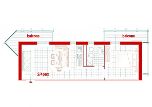 Rezidence La Roggia - Pera di Fassa