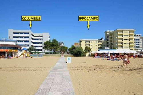 Apartmány Columbus, Ippocampo - Bibione