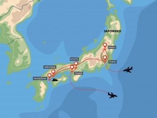 Japonsko - zlatá cesta - Poznávací zájezdy