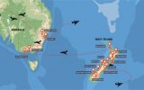 Nový Zéland a velká města Austrálie Nový Zéland a velká města Austrálie