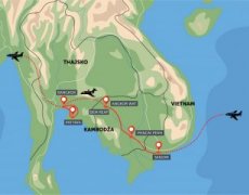 Saigon, Angkor, Pattaya