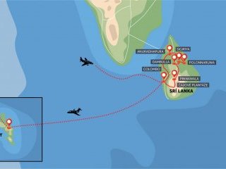 Srí Lanka a Seychelské ostrovy - Poznávací zájezdy