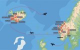 Katalog zájezdů - Island, Komfortní poznávací letecký zájezd Island, Norsko 
