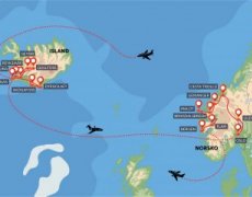 Komfortní poznávací letecký zájezd Island, Norsko 