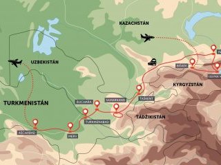 Střední Asie - Poznávací zájezdy