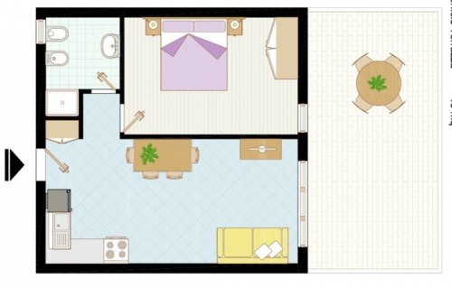 Apartmány Calypso - Bibione Spiaggia