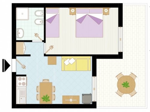 Apartmány Antares - Bibione Spiaggia