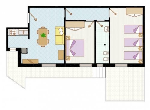 Apartmány Perla - Bibione Spiaggia