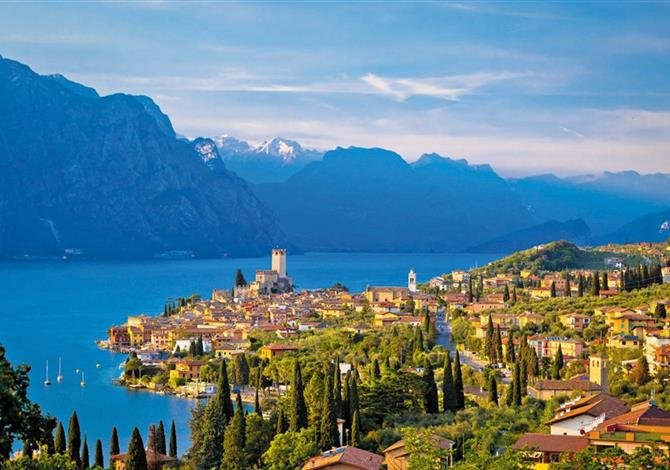 Nejkrásnější jezero Itálie Lago di Garda, Sirmione a Shakespearova Verona