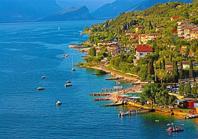 Nejkrásnější jezero Itálie Lago di Garda, Sirmione a Shakespearova Verona