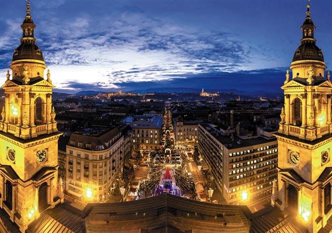 Zimní kouzlo Budapešti