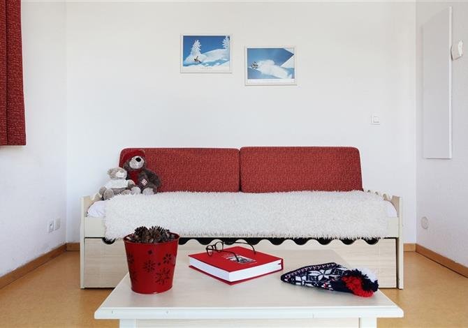 Puy Saint Vincent – Hameau des Ecrins, Chalets de PSV, Dame Blanche a jiné