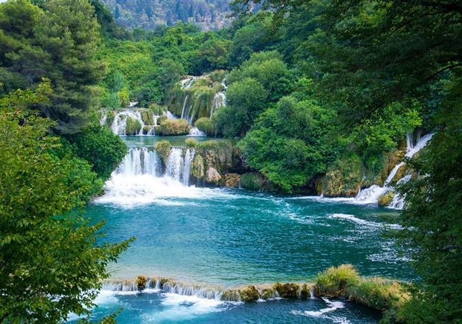 Loučení s mořem na Istrii s návštěvou Plitvic a pobytem u moře v resortu Lanterna