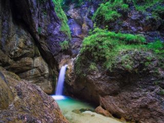 Den v NP Berchtesgaden - solné doly a soutěska