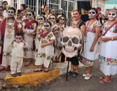 Mexiko - Guatemala - Belize: oslava Dne mrtvých