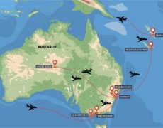 Austrálie, Nová Kaledonie a Vanuatu