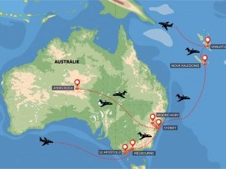 Austrálie, Nová Kaledonie a Vanuatu - Poznávací zájezdy