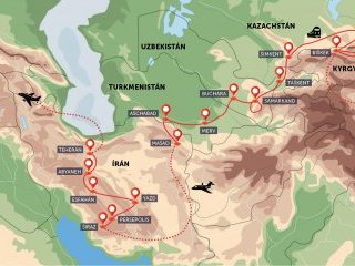 Střední Asie Grand Tour - Poznávací zájezdy