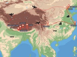 Čína, Tibet, Nepál - Poznávací zájezdy