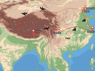Čína, Tibet - Poznávací zájezdy