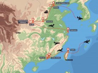 Velký okruh Čínou + Taiwan - Poznávací zájezdy