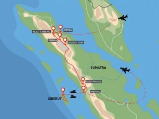 Sumatra - Siberut a Mentavajci - Poznávací zájezdy