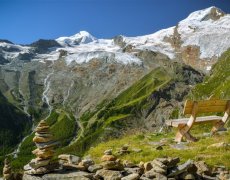 Pohodový týden v Alpách - Saas Fee - švýcarská perla v zajetí čtyřtisícovek s kartou