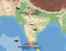 Indie – sever a jih