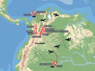 Kolumbie a Amazonie - Poznávací zájezdy
