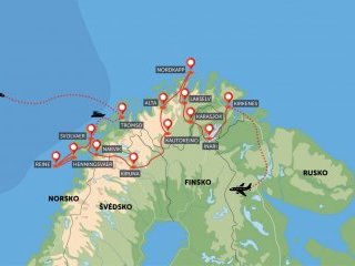 Norsko, Lofoty, Nordkapp - Poznávací zájezdy