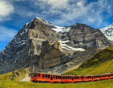 švýcarsko a Glacier Express