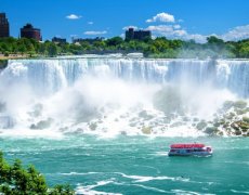 Kanada - Metropole východní Kanady vlakem + Niagarské vodopády