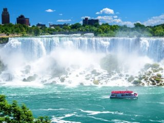 Kanada - Metropole východní Kanady vlakem + Niagarské vodopády