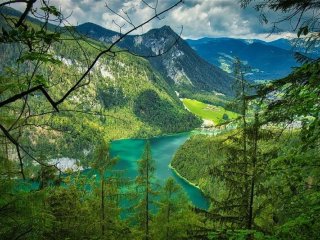 Oblast Berchtesgadenu a kulinářské speciality - Aktivní dovolená