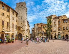 Itálie - Toskánsko - Středověká Městečka