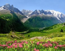 Francie - Savojské Alpy S Kartou