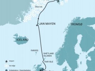 Aberdeen, Fair Isle, Jan Mayen, Ice edge, Spitsbergen, Birding (m/v Plancius) - Špicberky, Arctic Ocean - Pobytové zájezdy