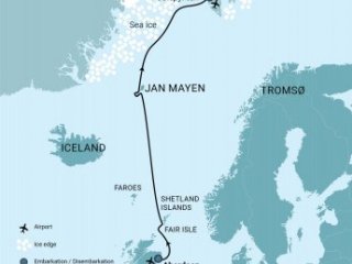 Fair Isle, Jan Mayen, Ice edge, Spitsbergen, Birding (m/v Plancius) - Špicberky, Arctic Ocean - Pobytové zájezdy