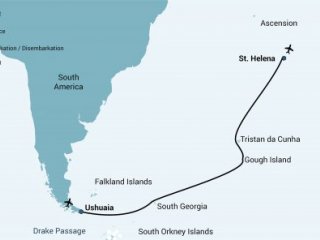 Atlantic Odyssey, excl. Antarctic Peninsula (m/v Plancius) - Pobytové zájezdy
