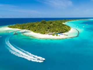 Kuramathi Island, Maledivy-severní Ari atol - Water Villa