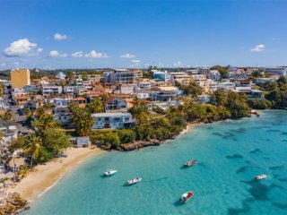 Pohoda na karibském ostrově Guadeloupe