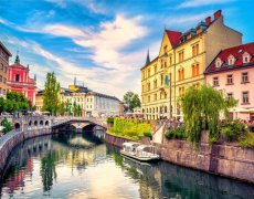Slovinsko – Podzim U Jezera Bled