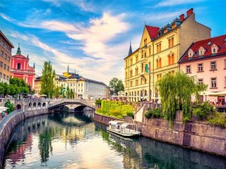 Slovinsko – Podzim U Jezera Bled