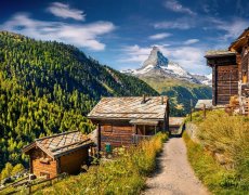 švýcarsko - Legendární Matterhorn